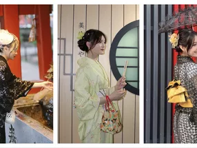 東京淺草|和服租借|茶道體驗至22點|日式妝髮|OSHARE ASAKUSA 5